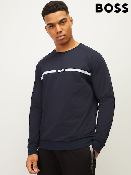 BOSS Blue Authentic Logo Sweatshirt (W36727) | £79