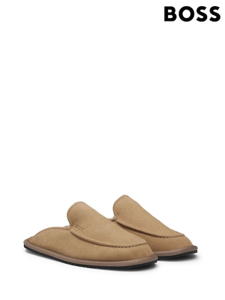 BOSS Natural Lined Mules (W36751) | £99