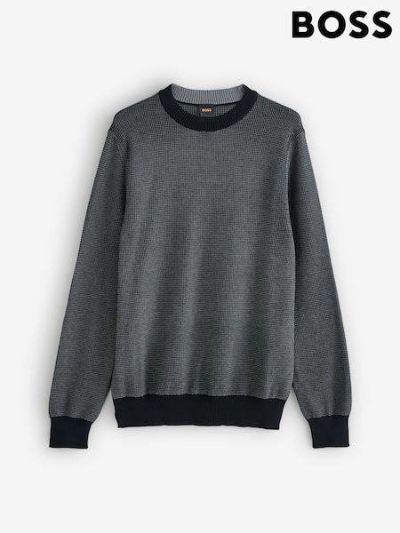 BOSS Black Regular Fit Klapok Jumper (W36772) | £129