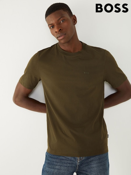 BOSS Green Regular Fit Thompson Logo T-Shirt (W36840) | £59