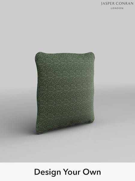Chenille Basket Weave/Fern Green Upholstery Cushions By Jasper Conran (W37067) | £60