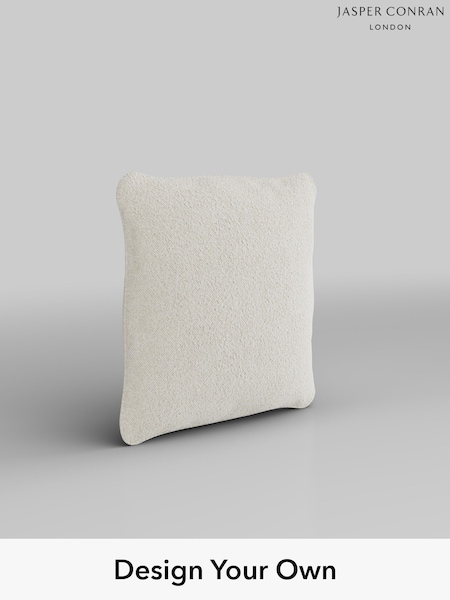 Jasper Boucle/Chalk White Upholstery Cushions By Jasper Conran (W37069) | £50