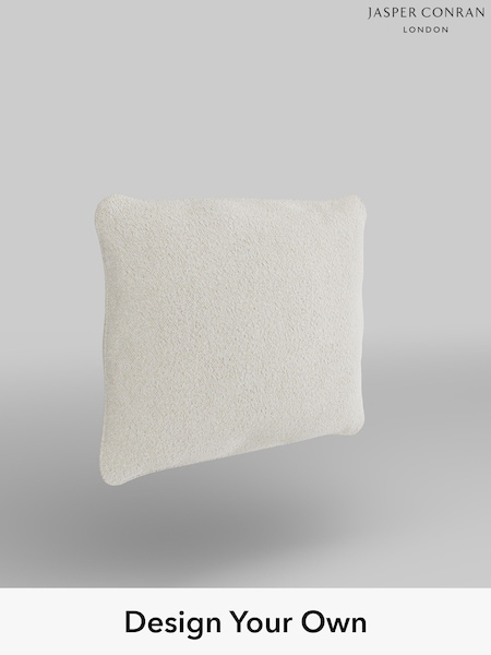 Jasper Boucle/Chalk White Upholstery Cushions By Jasper Conran (W37069) | £55