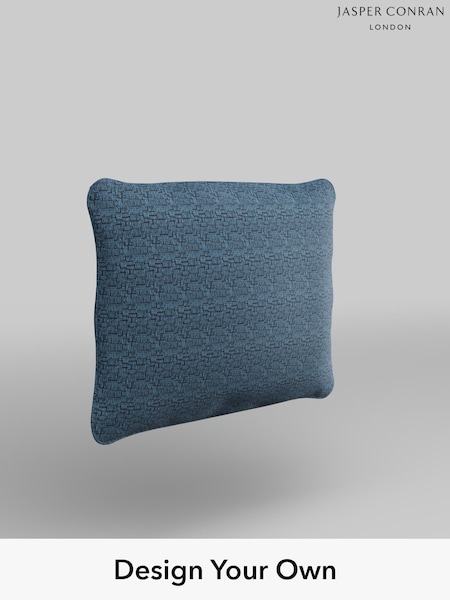 Chenille Basket Weave/Navy Blue Upholstery Cushions By Jasper Conran (W37070) | £65