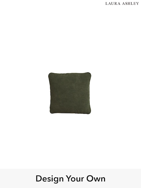 Alwyn Velvet/Ivy Green Upholstery Cushions By Laura Ashley (W37071) | £50