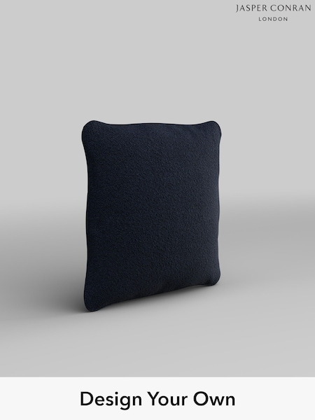 Jasper Boucle/Navy Blue Upholstery Cushions By Jasper Conran (W37078) | £50