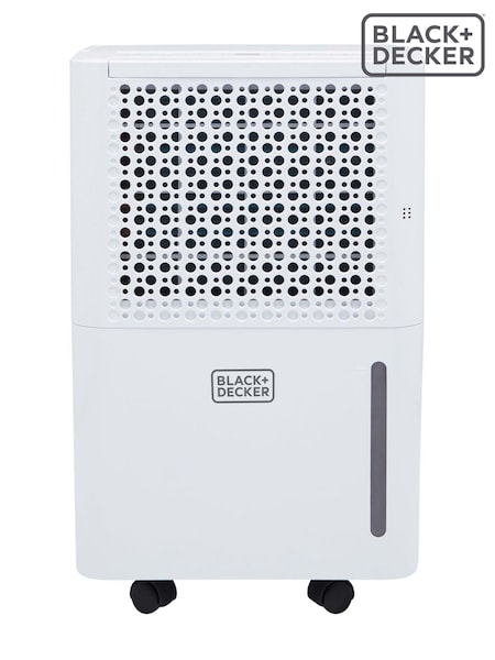 Black & Decker White 12L Smart Dehumidifier & Ionizer with 2.1L (W37108) | £150