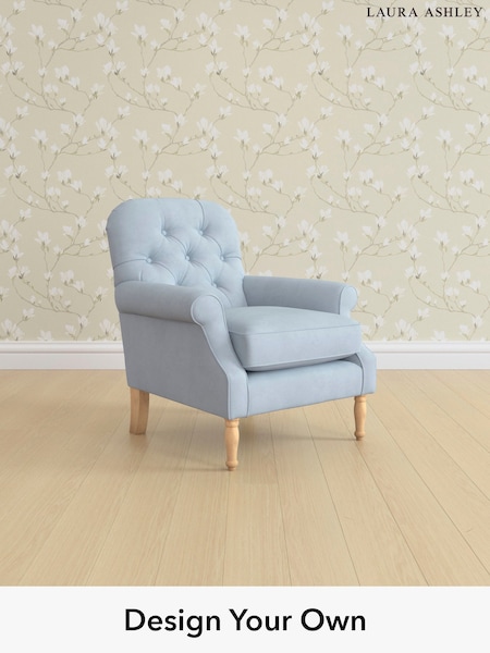 Ailsworth/Newport Blue Cambridge Button Back By Laura Ashley (W37110) | £825