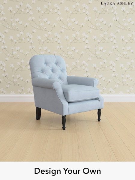 Ailsworth/Newport Blue Cambridge Button Back By Laura Ashley (W37110) | £825