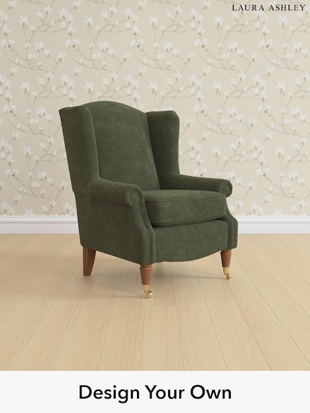Alwyn Velvet/Ivy Green Enderby By Laura Ashley (W37112) | £850