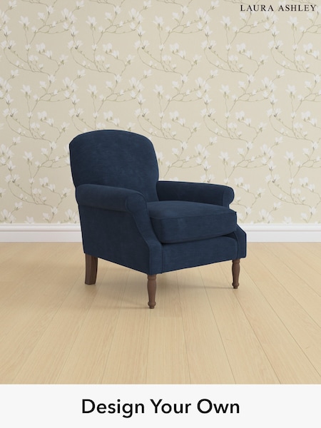 Alwyn Velvet/Midnight Navy Cambridge By Laura Ashley (W37119) | £750