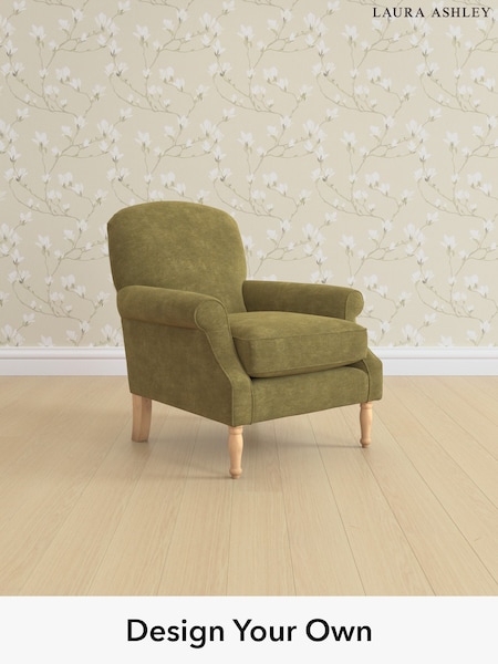 Alwyn Velvet/Olive Green Cambridge By Laura Ashley (W37122) | £750