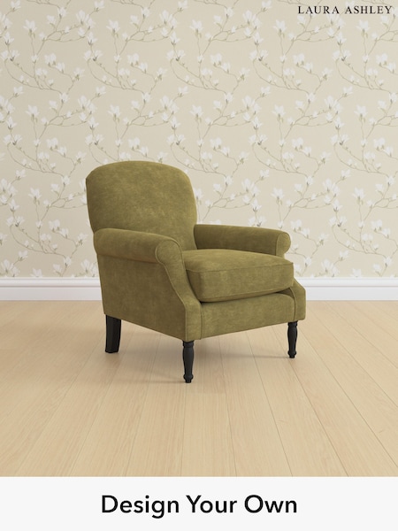 Alwyn Velvet/Olive Green Cambridge By Laura Ashley (W37122) | £750