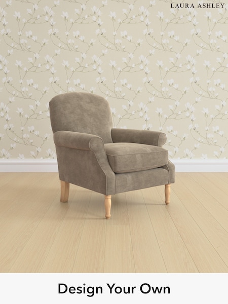 Alwyn Velvet/Truffle Natural Cambridge By Laura Ashley (W37124) | £750