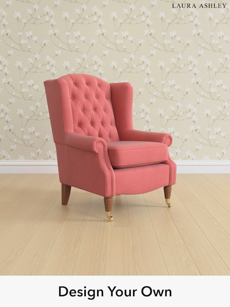 Ailsworth/Old Rose Pink Enderby Buttoned By Laura Ashley (W37127) | £875