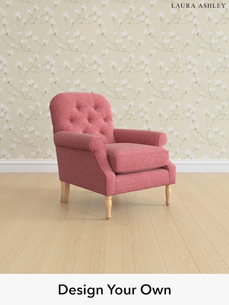 Anneliese/Rosewood Red Cambridge Button Back By Laura Ashley (W37131) | £875