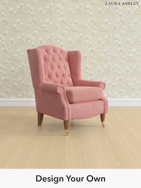 Bainton/Old Rose Pink Enderby Buttoned By Laura Ashley (W37144) | £825