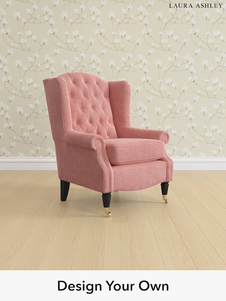 Bainton/Old Rose Pink Enderby Buttoned By Laura Ashley (W37144) | £825