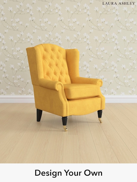 Bainton/Ochre Yellow Enderby Buttoned By Laura Ashley (W37147) | £825