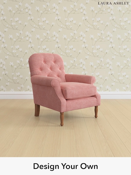 Bainton/Old Rose Pink Cambridge Button Back By Laura Ashley (W37148) | £775
