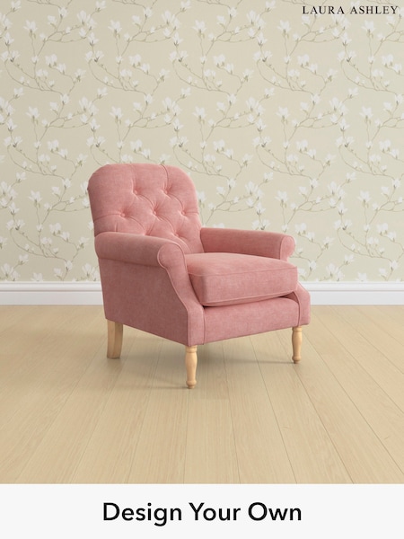 Bainton/Old Rose Pink Cambridge Button Back By Laura Ashley (W37148) | £775