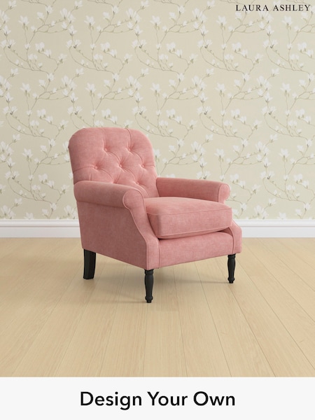 Bainton/Old Rose Pink Cambridge Button Back By Laura Ashley (W37148) | £775