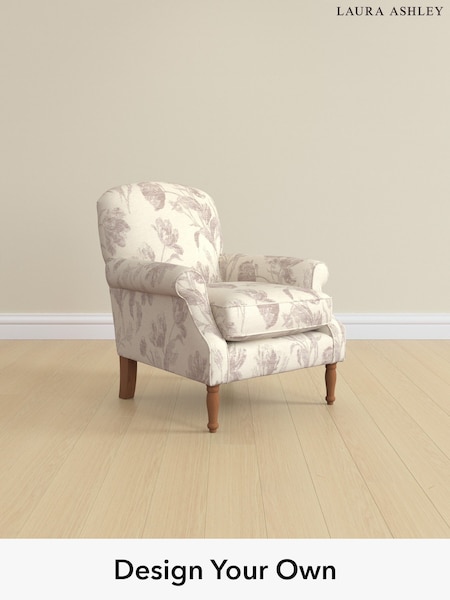 Gosford Weave/Dusky Plum Purple Cambridge By Laura Ashley (W37170) | £750