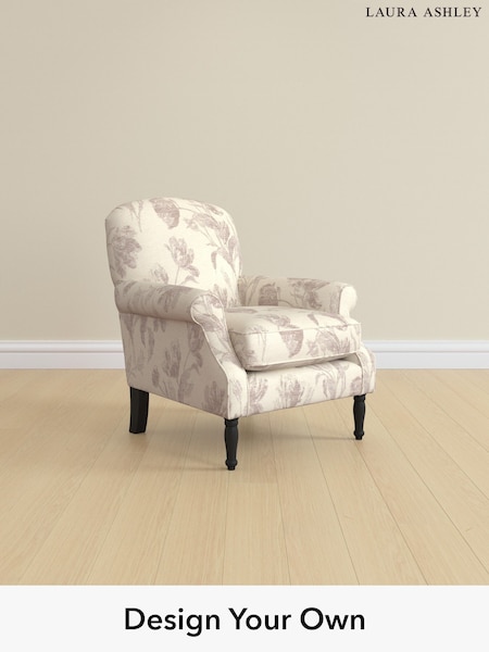 Gosford Weave/Dusky Plum Purple Cambridge By Laura Ashley (W37170) | £750