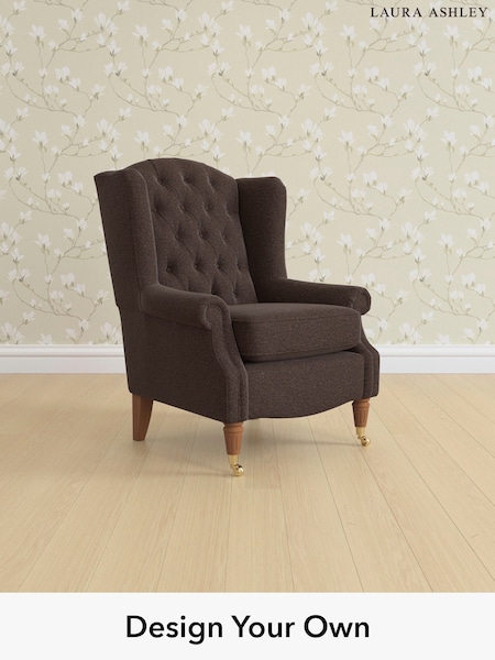 Harley/Chestnut Brown Enderby Buttoned By Laura Ashley (W37182) | £975