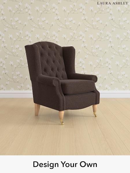 Harley/Chestnut Brown Enderby Buttoned By Laura Ashley (W37182) | £975