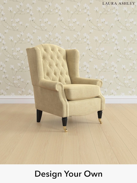 Edwin Chenille/Truffle Natural Enderby Buttoned By Laura Ashley (W37185) | £925