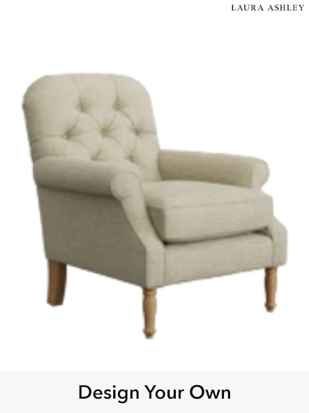 Harley/Natural Cambridge Button Back By Laura Ashley (W37189) | £925