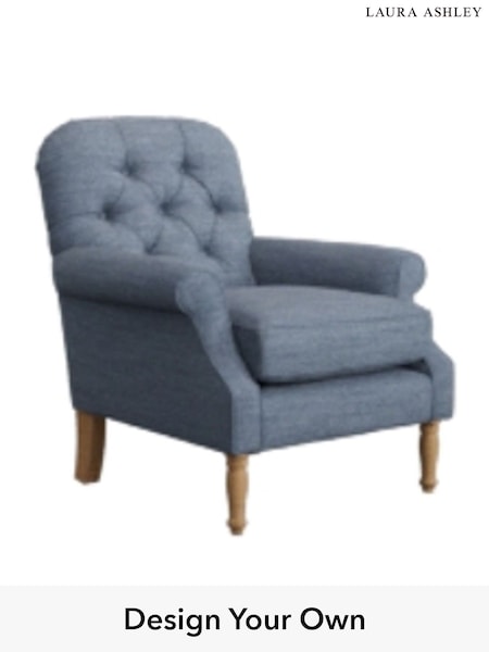 Harley/Seaspray Blue Cambridge Button Back By Laura Ashley (W37190) | £925