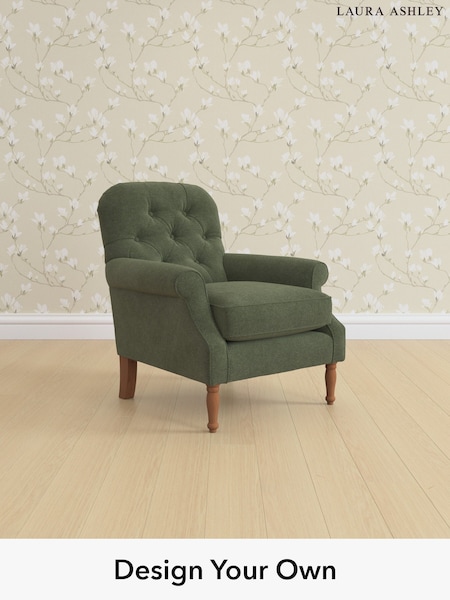 Lundar Chenille/Ivy Green Cambridge Button Back By Laura Ashley (W37193) | £825