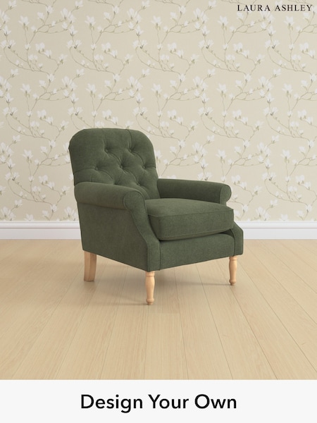 Lundar Chenille/Ivy Green Cambridge Button Back By Laura Ashley (W37193) | £825