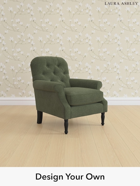Lundar Chenille/Ivy Green Cambridge Button Back By Laura Ashley (W37193) | £825
