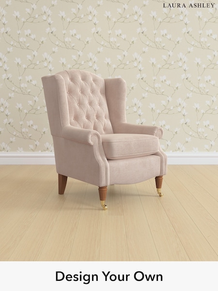 Orla/Chalk Pink Enderby Buttoned By Laura Ashley (W37201) | £975