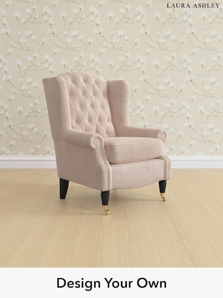 Orla/Chalk Pink Enderby Buttoned By Laura Ashley (W37201) | £975