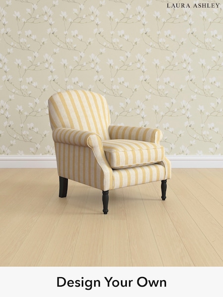 Kinsham Stripe/Ochre Yellow Cambridge By Laura Ashley (W37217) | £750