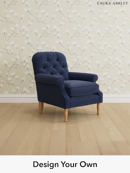 Nantmor/Midnight Navy Cambridge Button Back By Laura Ashley (W37218) | £775