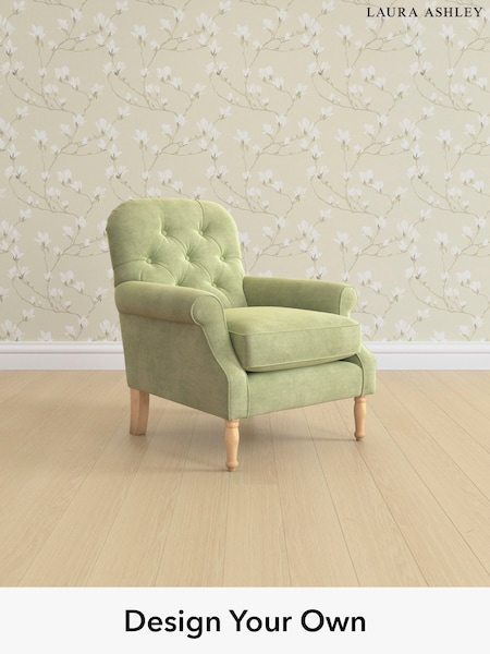 Orla/Pale Hedgerow Green Cambridge Button Back By Laura Ashley (W37237) | £925
