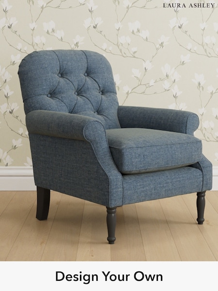Orla/Seaspray Blue Cambridge Button Back By Laura Ashley (W37241) | £925