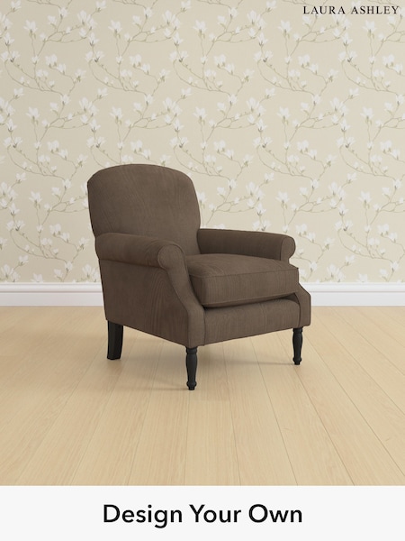 Sinclair Cord/Chocolate Brown Cambridge By Laura Ashley (W37243) | £800