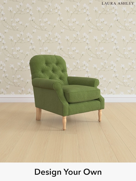 Tichwell/Olive Green Cambridge Button Back By Laura Ashley (W37253) | £775