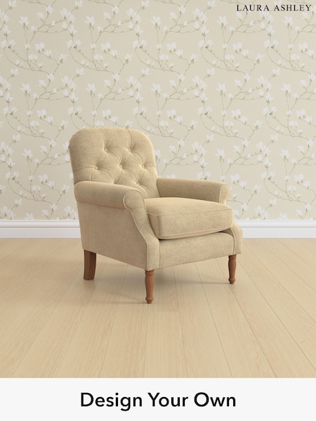 Peyton/Sable Natural Cambridge Button Back By Laura Ashley (W37256) | £775