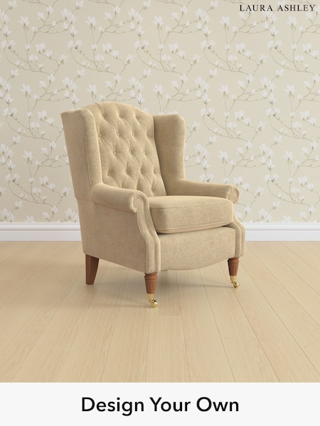 Peyton/Sable Natural Enderby Buttoned By Laura Ashley (W37257) | £825