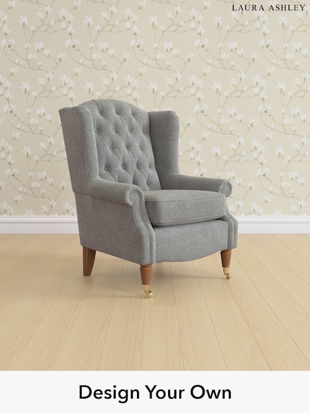 Wooton/Dark Steel Grey Enderby Buttoned By Laura Ashley (W37258) | £825