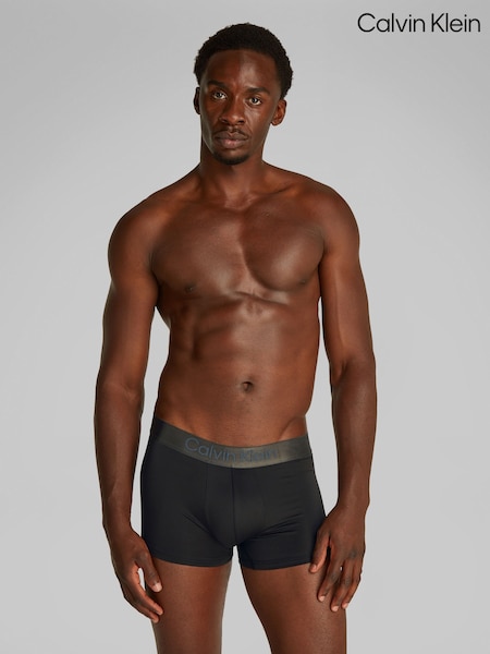 Calvin Klein Black Micro Stretch Trunks 3 Pack (W37447) | £45