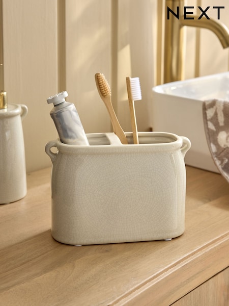 Natural Country Toothbrush Tidy (W37607) | £12