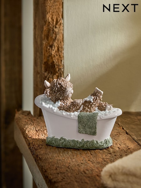 Natural Hamish Bath Ornament (W37608) | £14